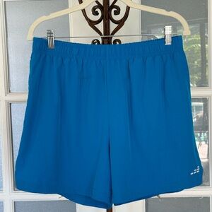 BCG Running Shorts Blue Size L Athletic Lined Active